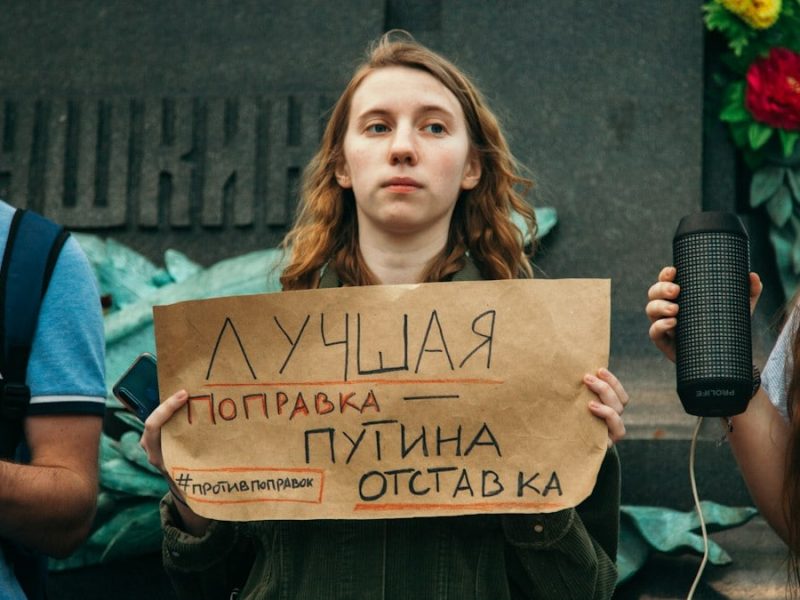 Young generation are protests against Putin regime