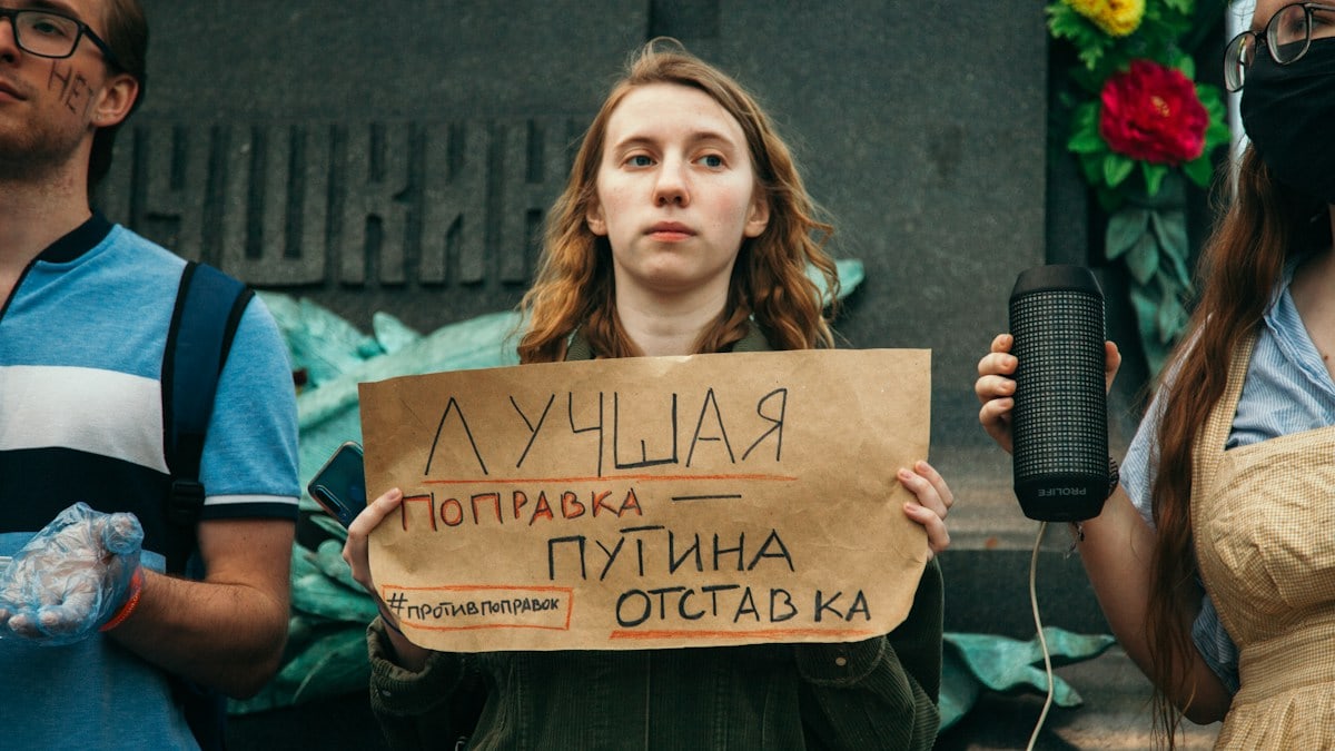 Young generation are protests against Putin regime